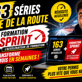 Formation Code accéléré + 163 Séries