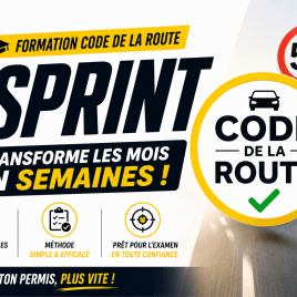 Formation accéléré Code de la Route -« SPRINT »