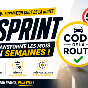 Formation accéléré Code de la Route -« SPRINT »